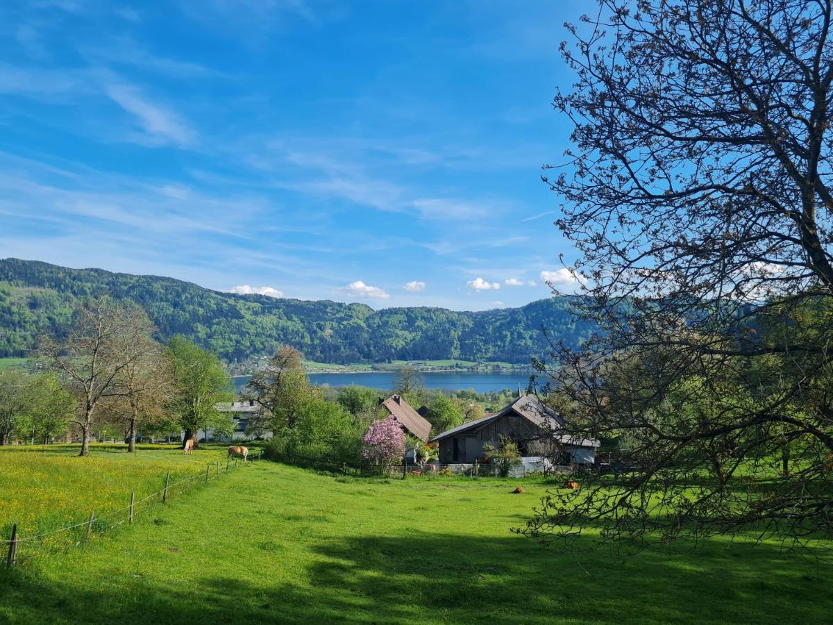 Aparts Lakeview -Gerlitzen -Ossiacher See -Ski Tratten  Exteriér fotografie